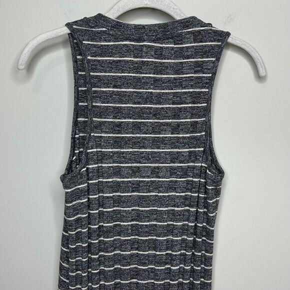 Splendid Gray Slim Fit Sleeveless Dress Size M - Picture 7 of 8